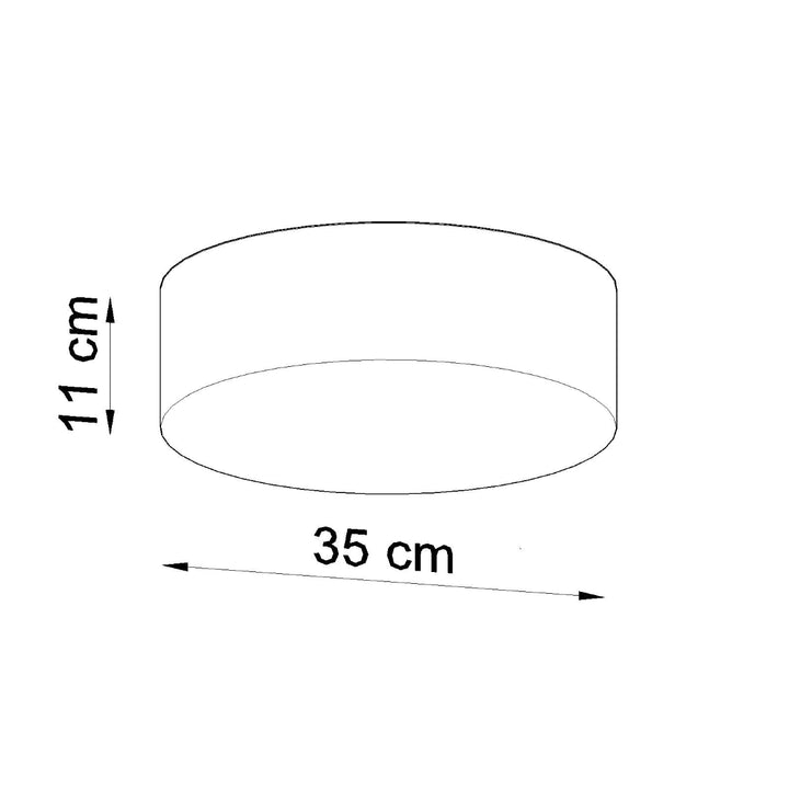 ARENA 35 white ceiling light