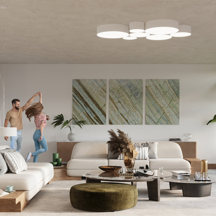 ARENA 35 white ceiling light