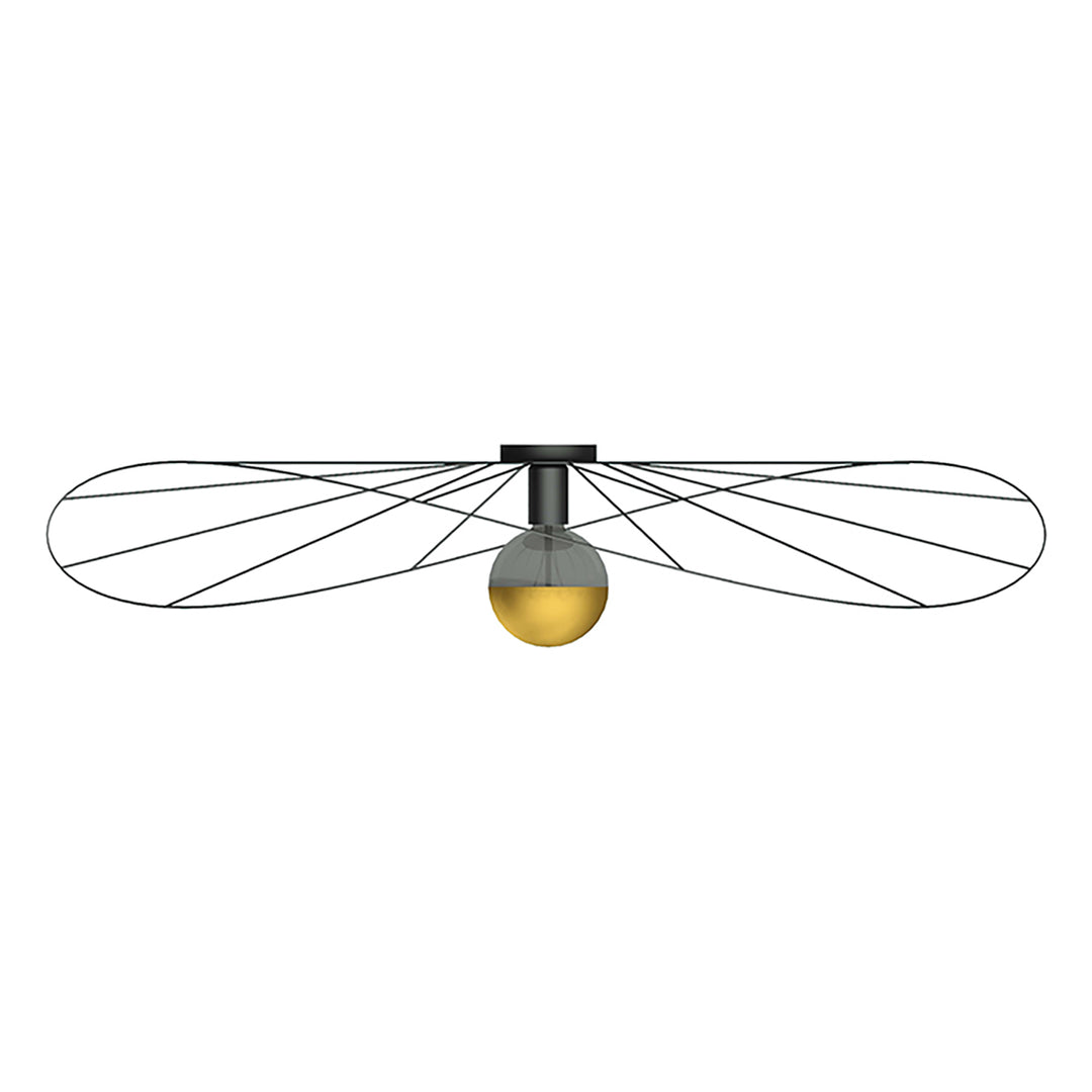 ESKOLA 110 black wall/ceiling light