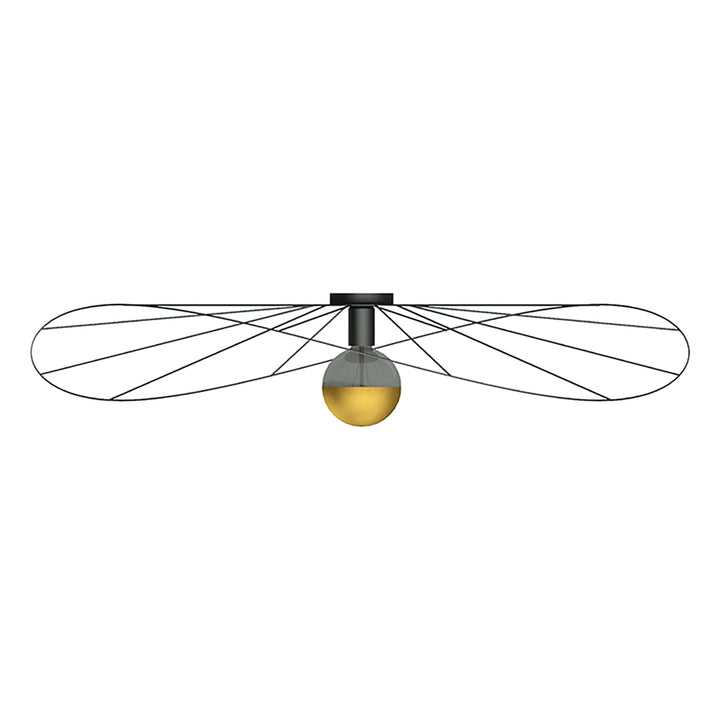 ESKOLA 110 black wall/ceiling light