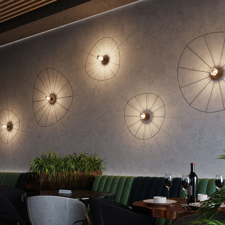 ESKOLA 110 black wall/ceiling light