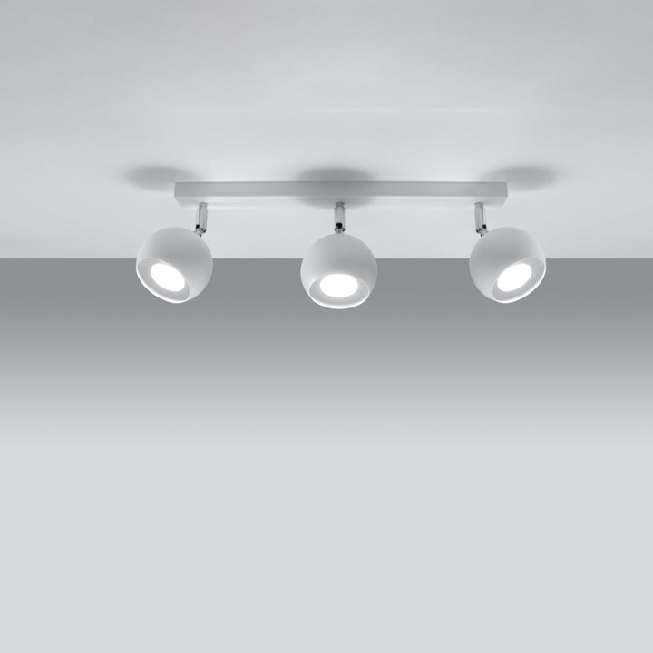 OCULARE 3 white ceiling light