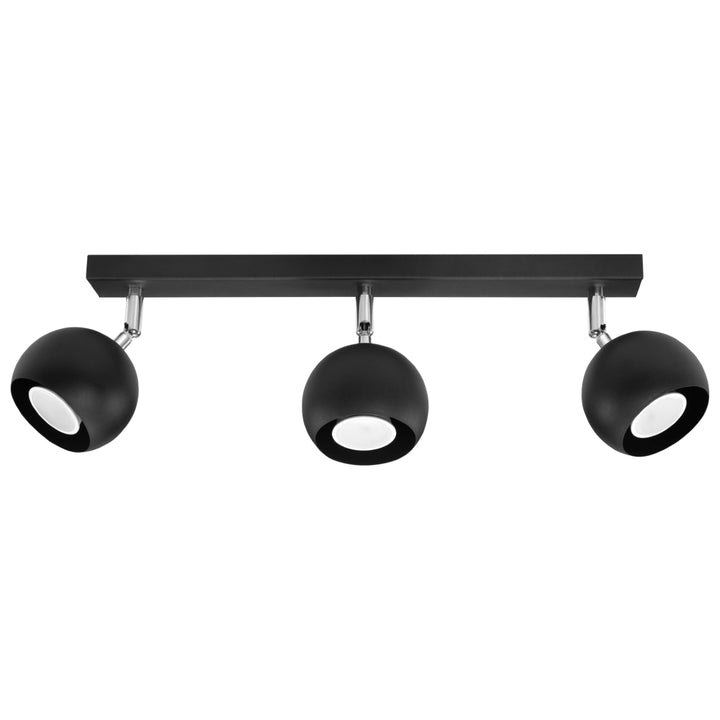 OCULARE 3 black ceiling light
