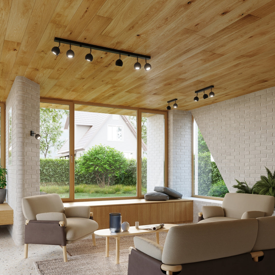 OCULARE 3 black ceiling light
