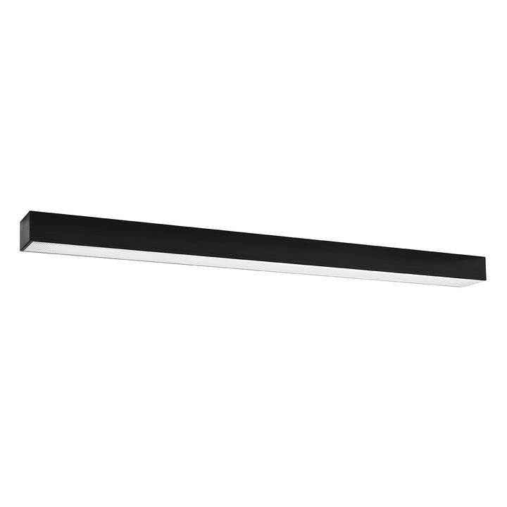 Plafonnier linéaire PINNE noir vue d'ensemble