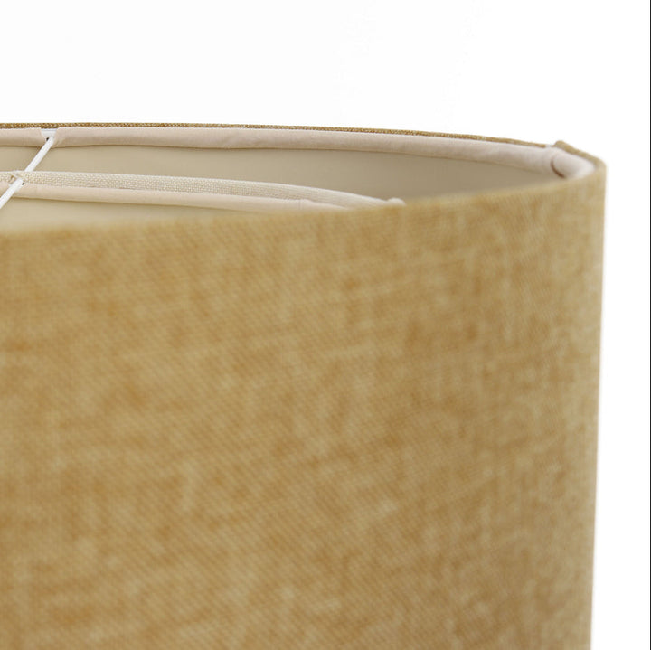 Suspension Luminaire | RATTAN Diffuser – (Jaune Moutarde/Crème/Ecru)