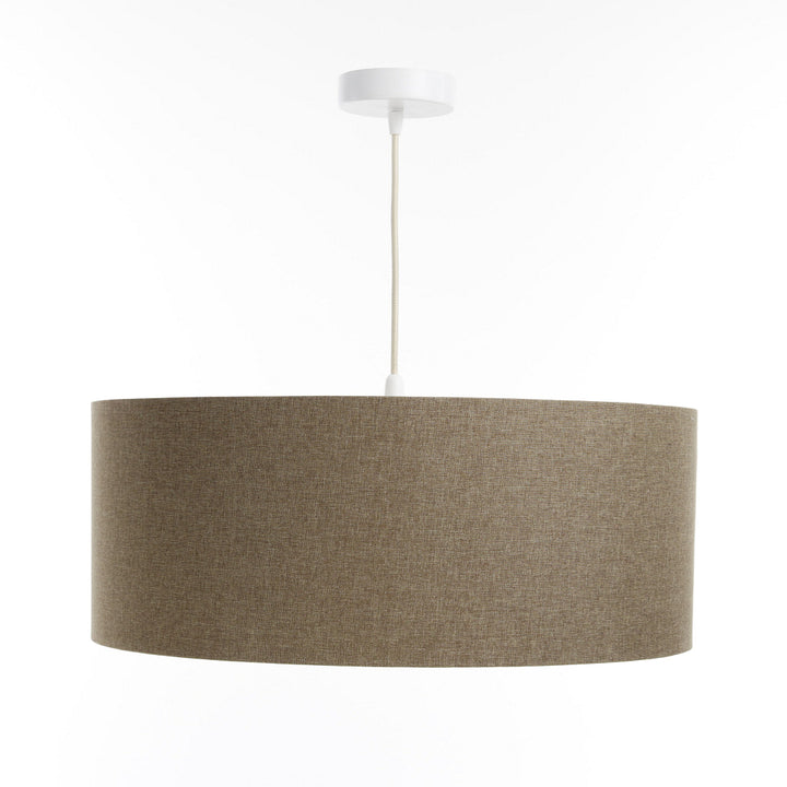 Suspended Luminaire | DUO BOHO ELEGANT (Brown Sand/Cream)