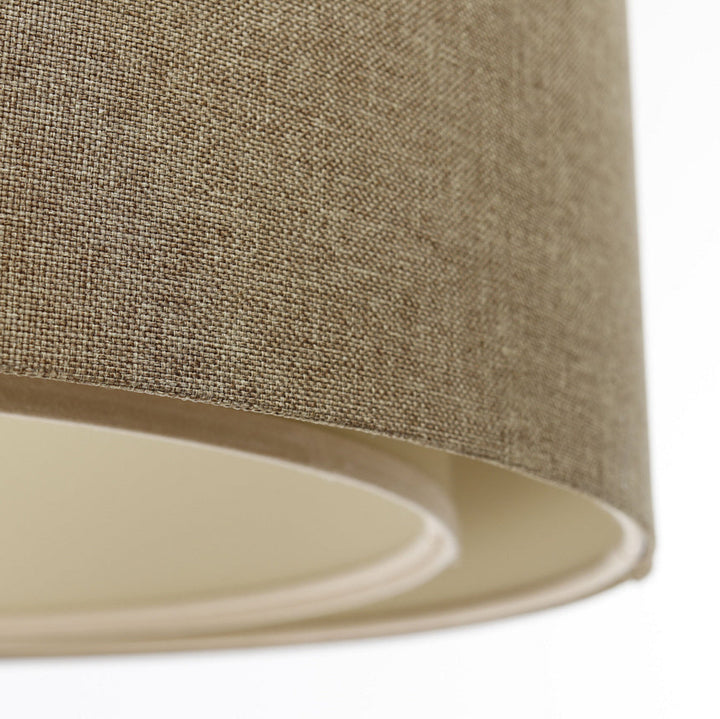 Suspended Luminaire | DUO BOHO ELEGANT (Brown Sand/Cream)