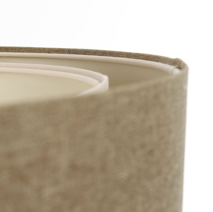 Suspended Luminaire | DUO BOHO ELEGANT (Brown Sand/Cream)