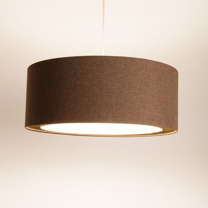 Suspended Luminaire | DUO BOHO ELEGANT (Brown Sand/Cream)
