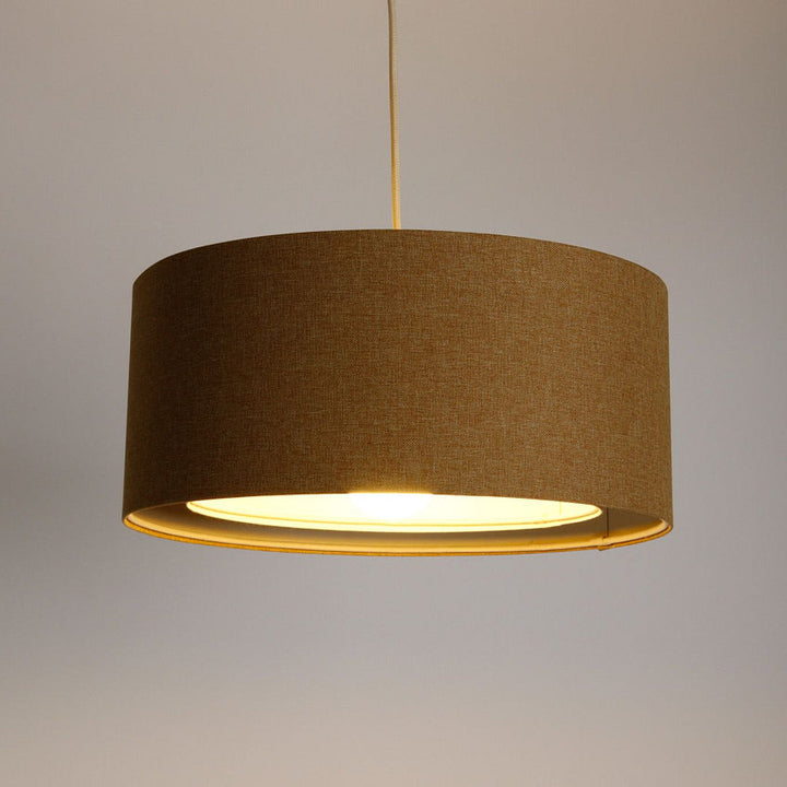 Suspension Luminaire | BOHO ELEGANT (Mustard Yellow/Ivory)