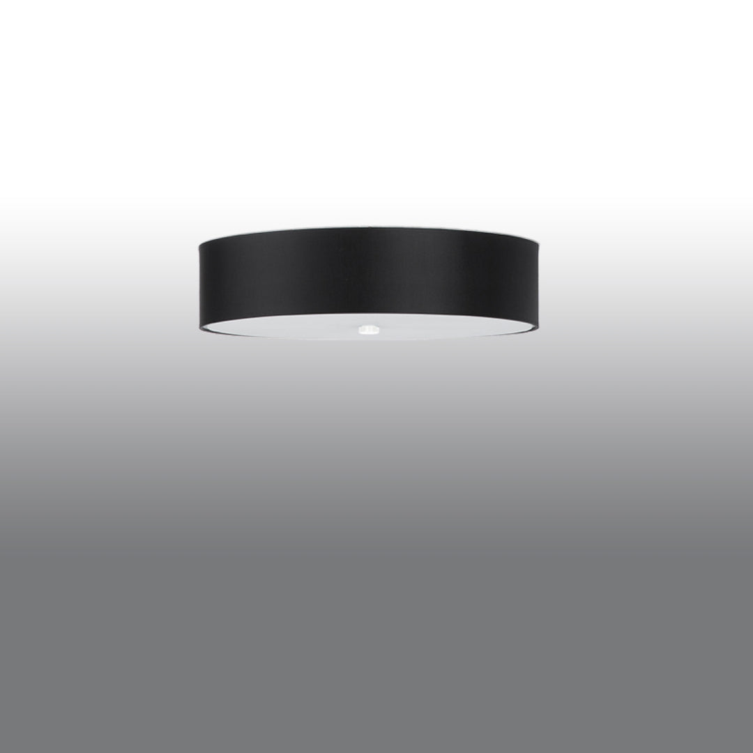 SKALA 50 black ceiling light