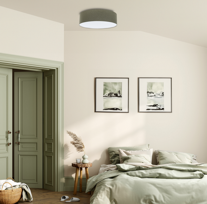 Ceiling Light Fixture | BOHO ELEGANT (Grey Green)