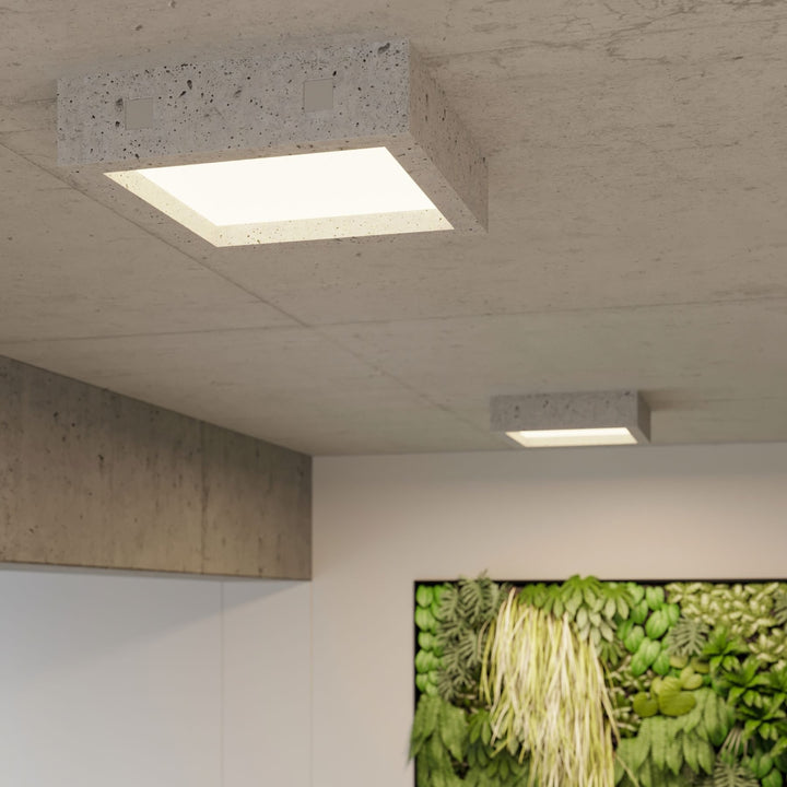 RIZA concrete ceiling light