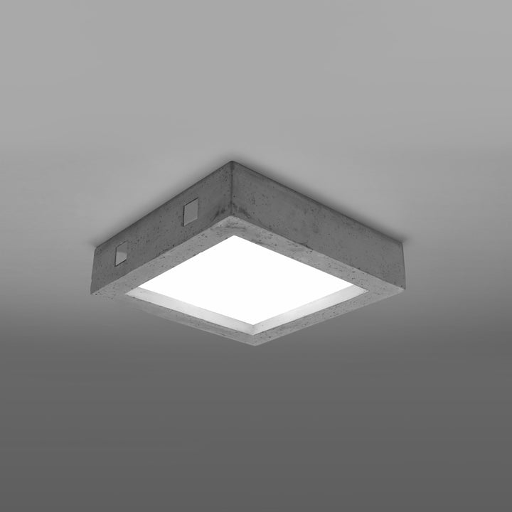 RIZA concrete ceiling light