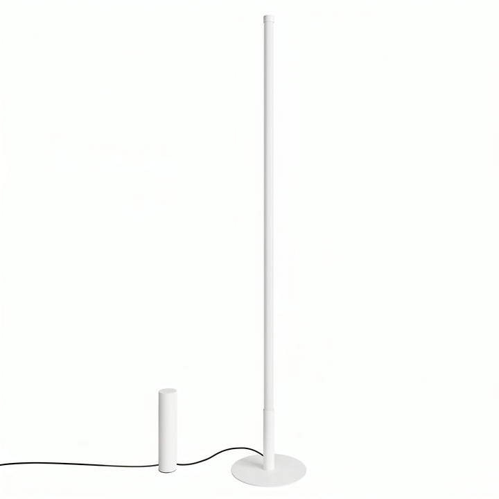 Lampadaire TRANG blanc vue d'ensemble