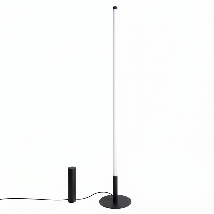 Lampadaire TRANG noir vue d'ensemble
