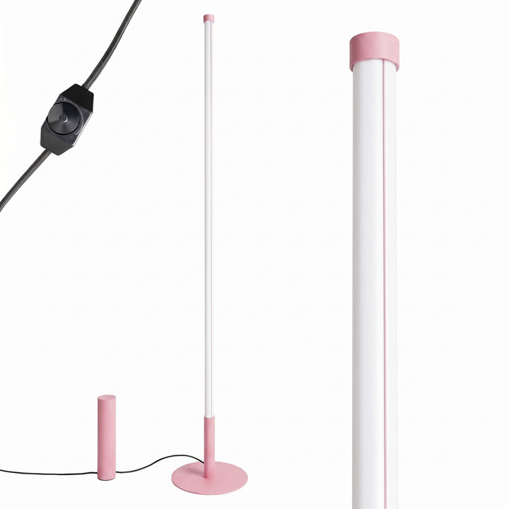 Lampadaire TRANG rose détail du câble
