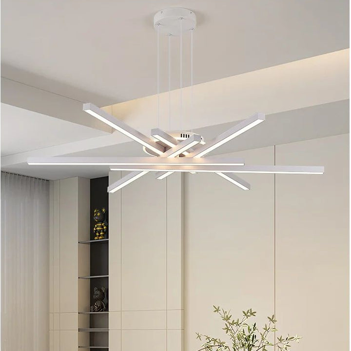 Nordic Led Chandelier Golden Black Pendant Lamp for Dining Living Room Table House Home Decor Desk Bar Lighting