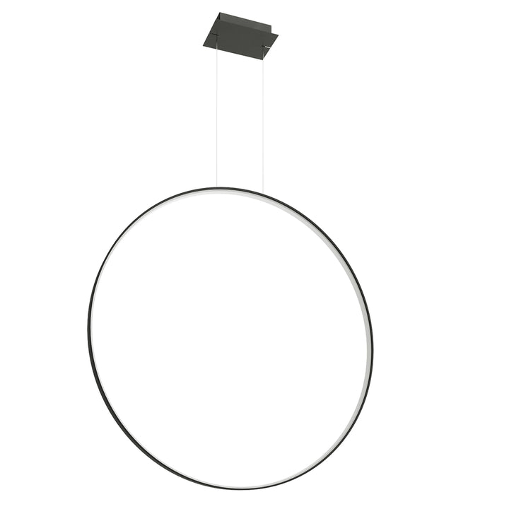 Suspension anneau RIO noir vue d'ensemble
