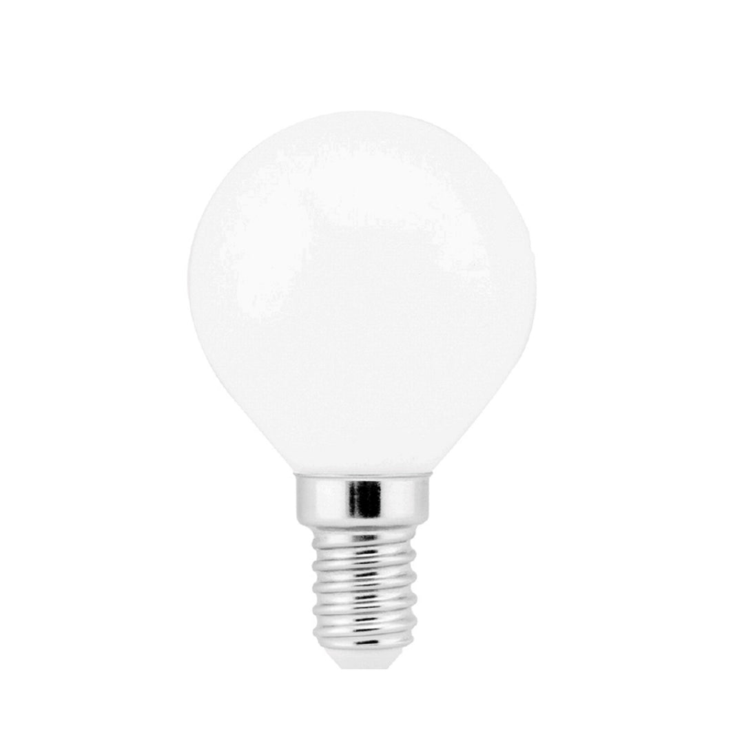 Ampoule LED E14 de Faro Barcelona, Sphérique G45, 4,5 W mate dimmable, 2700 K