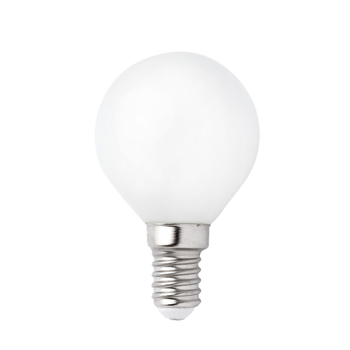 Ampoule LED E14 de Faro Barcelona, Sphérique G45, 4 W mate IRC 90, 2200 K