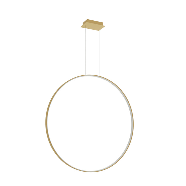 Suspension anneau RIO doré vue d'ensemble