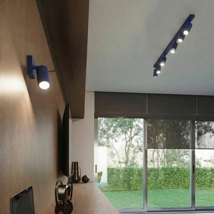 Luminaire Plafonnier outremer dans un intérieur contemporain