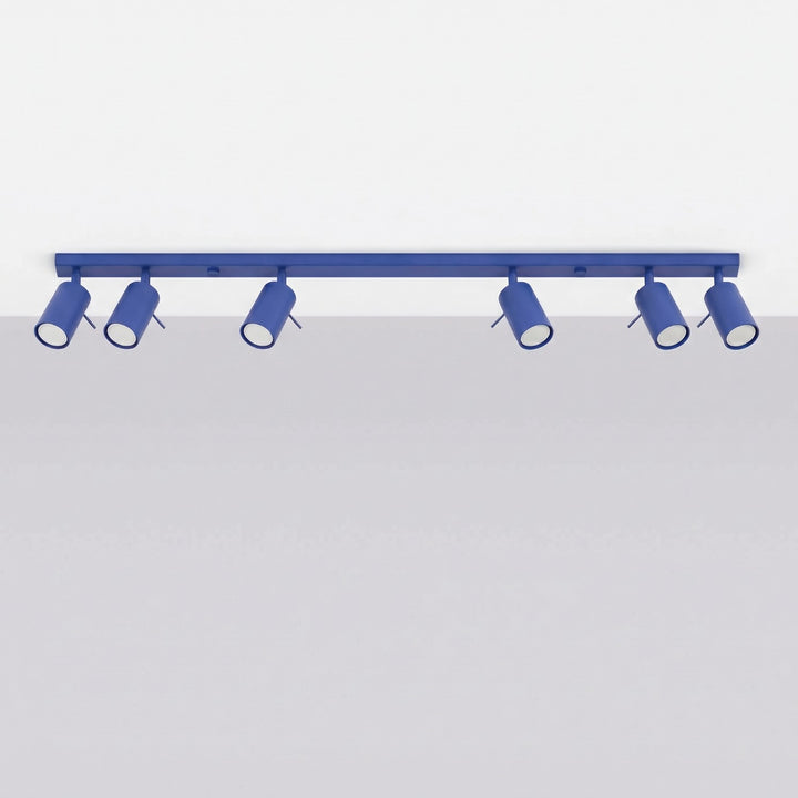 Luminaire Plafonnier outremer éteinte, vue rapprochée