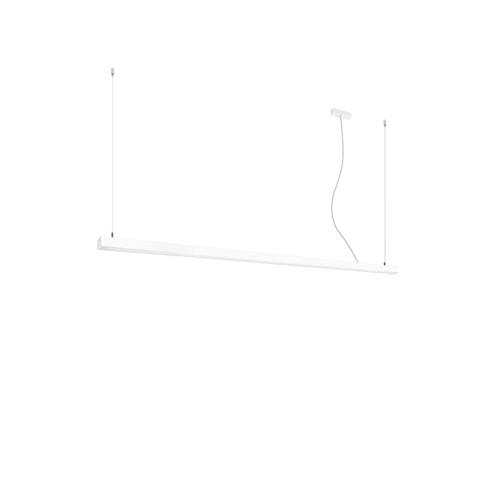 Suspension linéaire PINNE blanc vue d'ensemble
