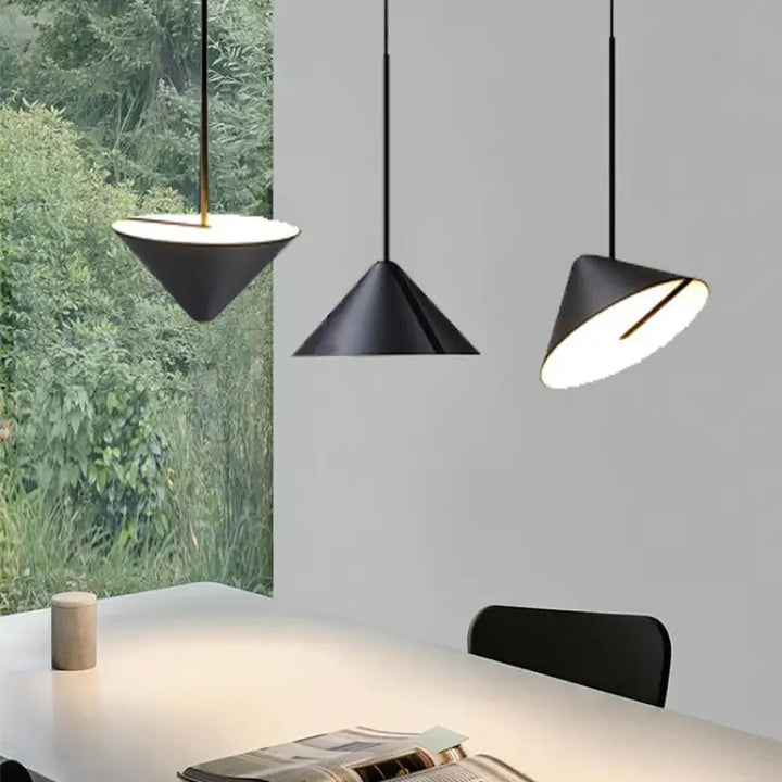 Suspension led acrylique moderne éclairage style design