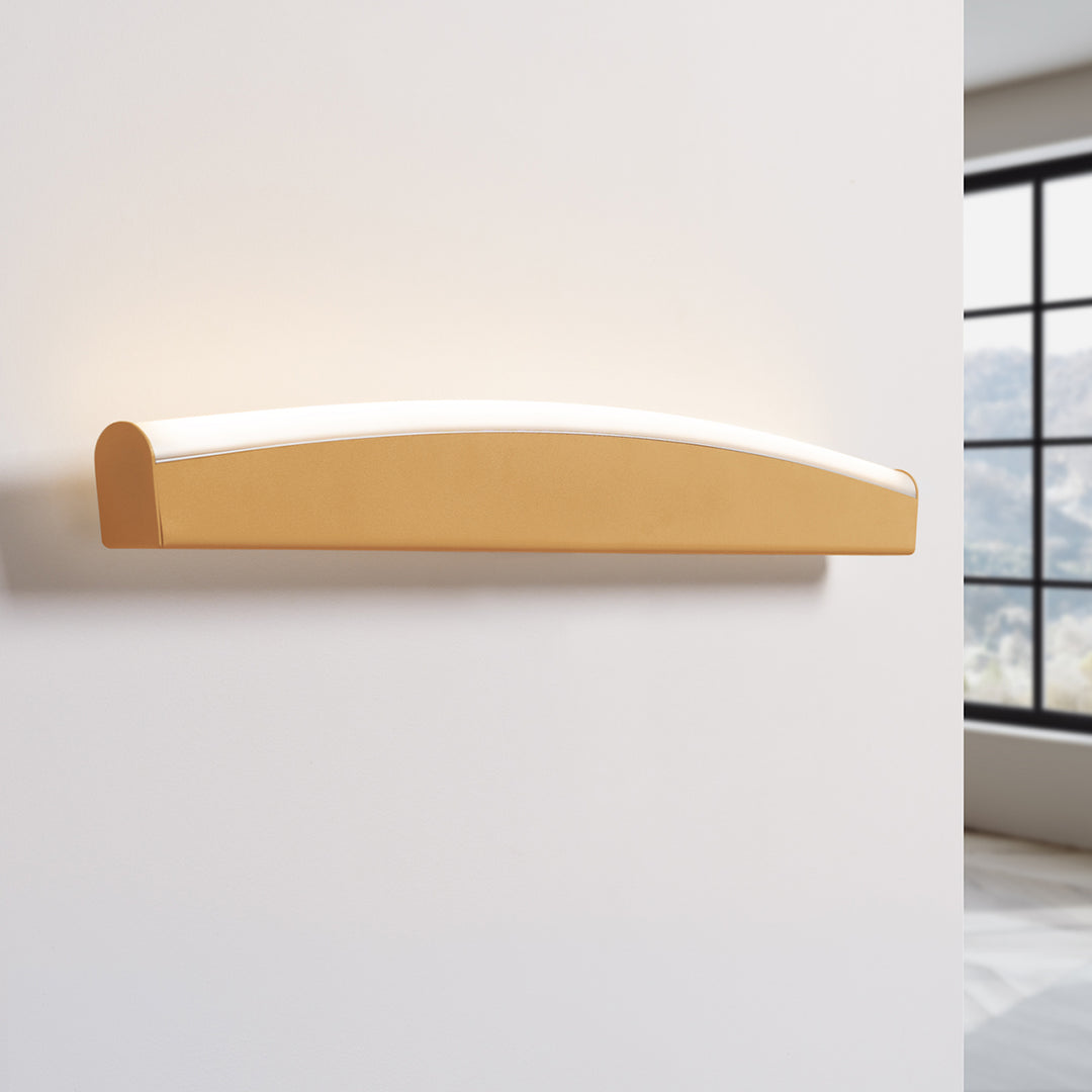 JORUN Gold LED Wall Light 3000K