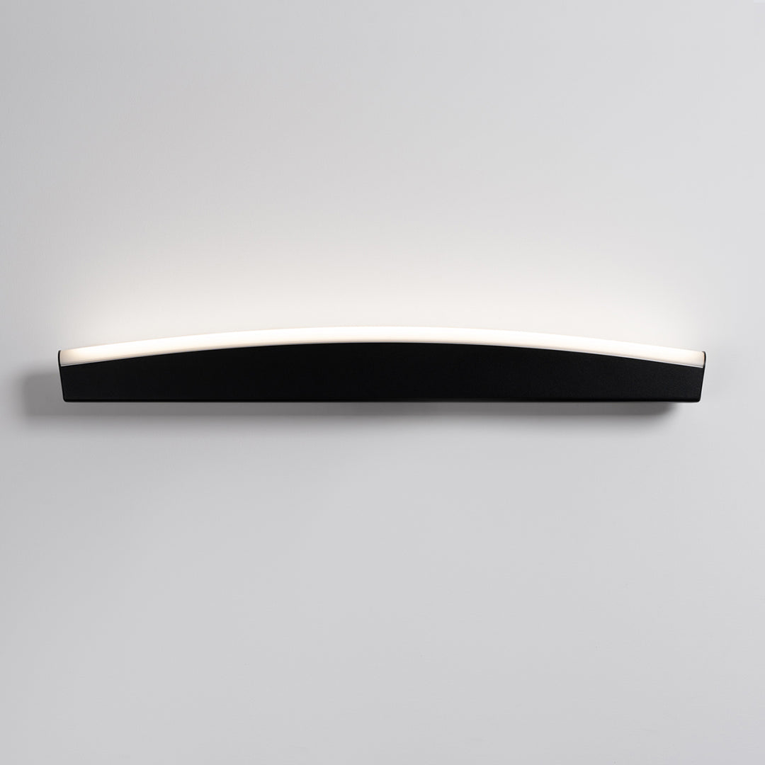 JORUN black LED wall light 4000K