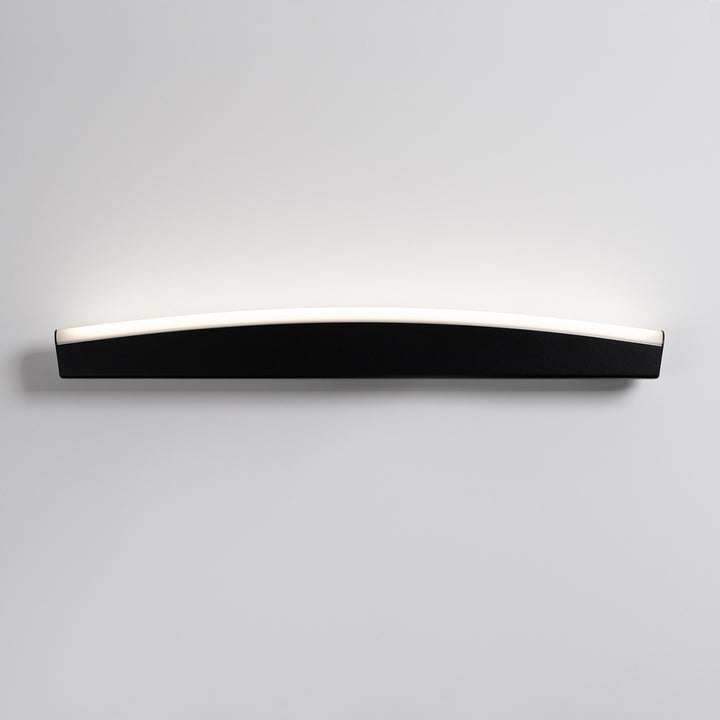 JORUN black LED wall light 4000K