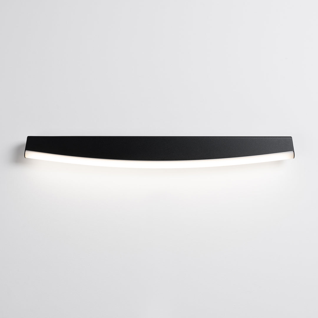 JORUN black LED wall light 4000K