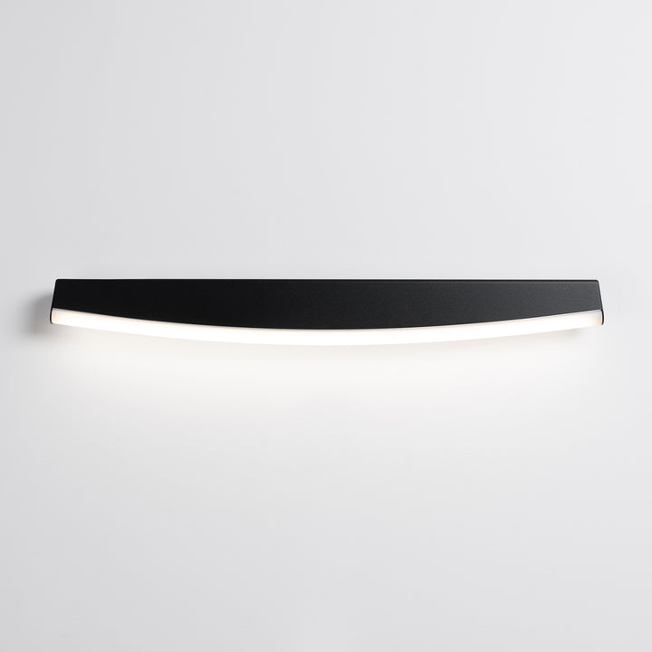 JORUN black LED wall light 4000K