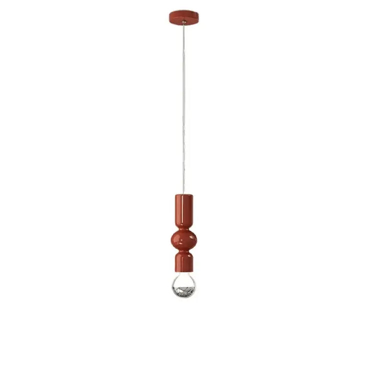 Suspension luminaire minimaliste en métal et verre contemporaine