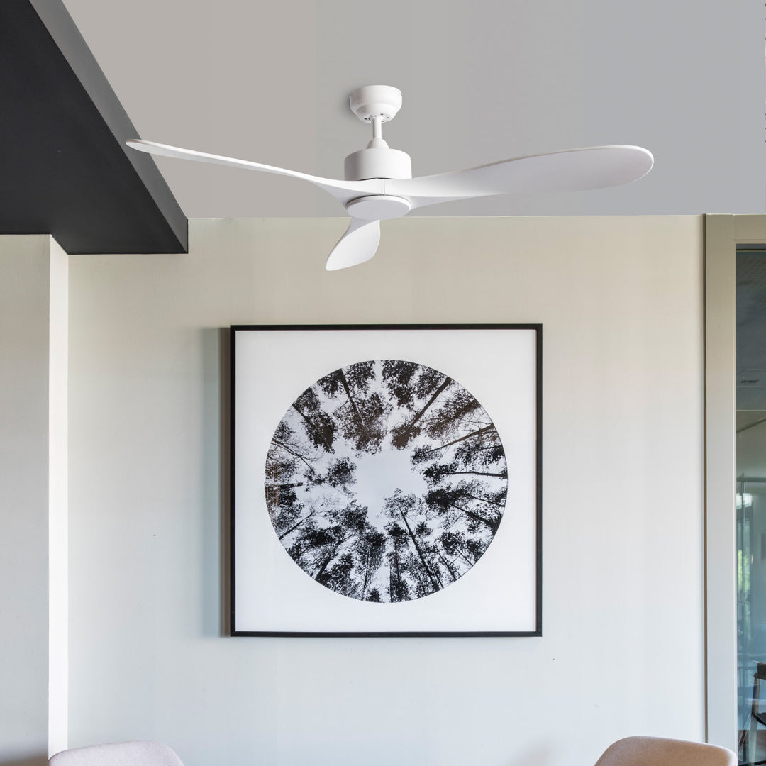 Ventilateur de plafond Luzon dans un intérieur
