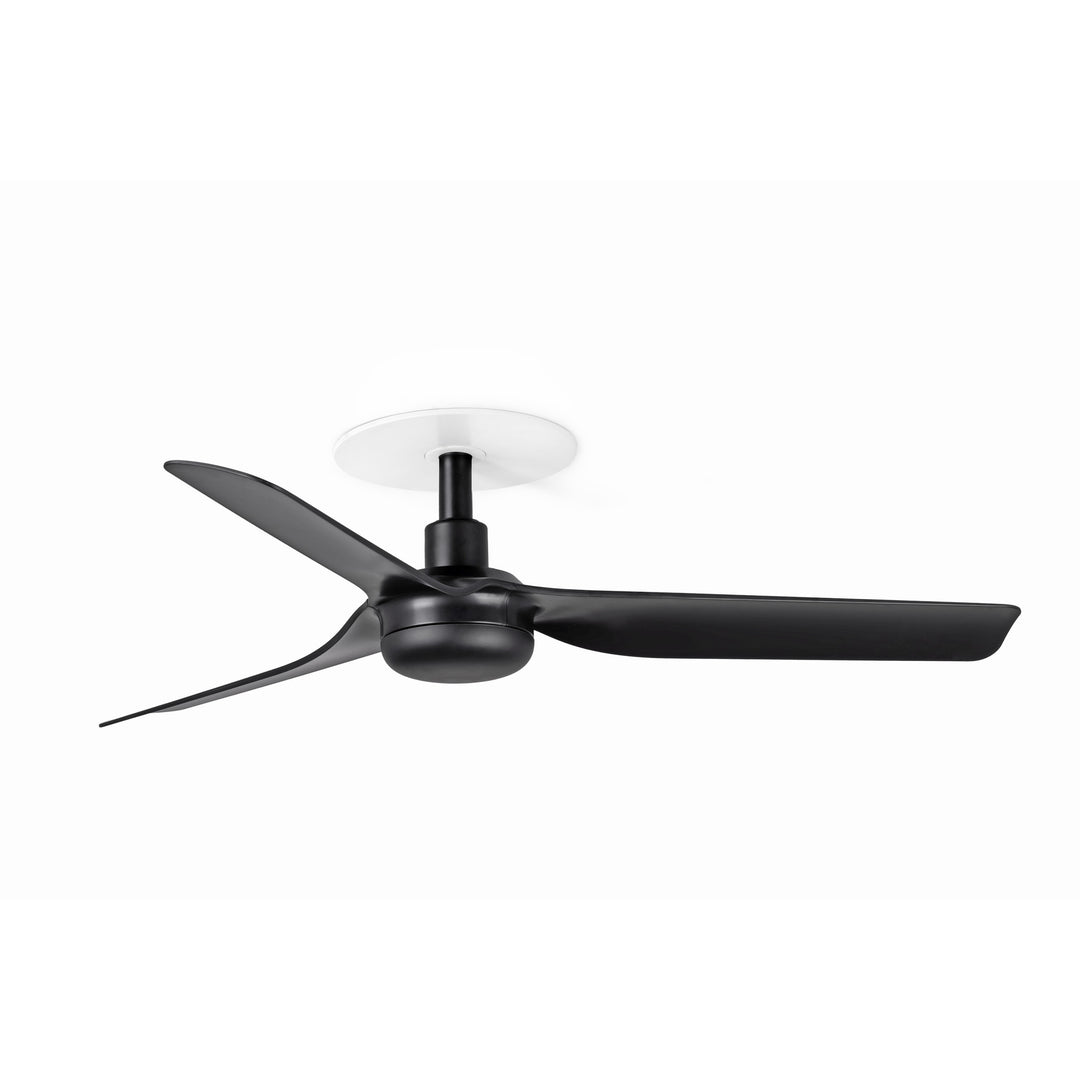 Ventilateur encastré Mini Punt Recessed noir de Faro Barcelona