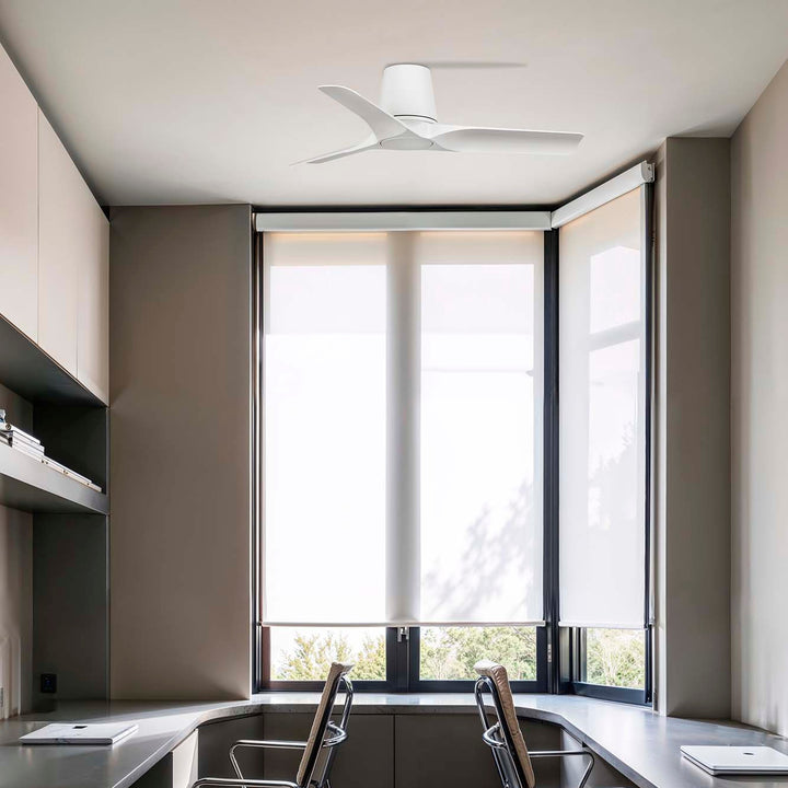 Ventilateur de plafond Hey Tub blanc en situation