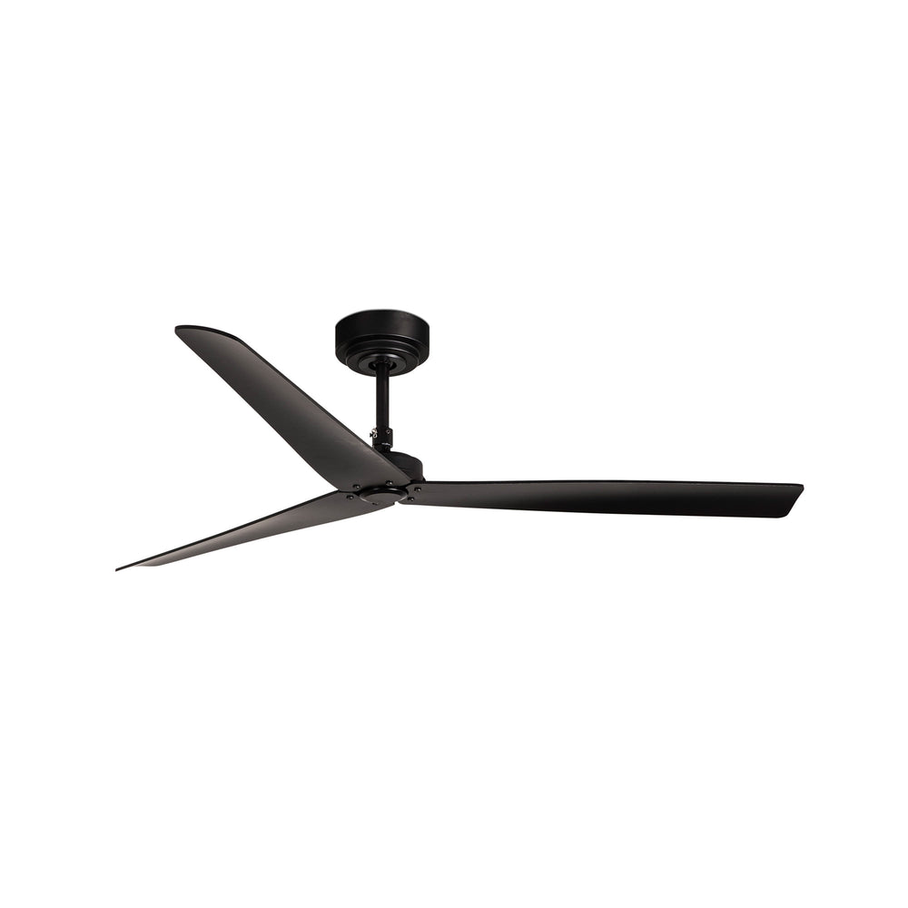 Ventilateur de plafond Milos noir à 3 pales de Faro Barcelona