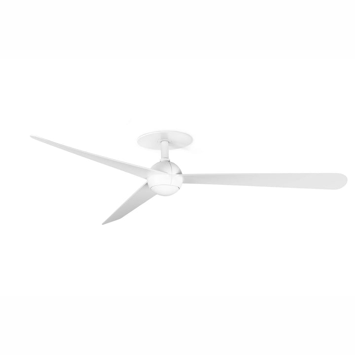Ventilateur de plafond Sfera blanc Ø 125 cm, version encastrée, de Faro Barcelona