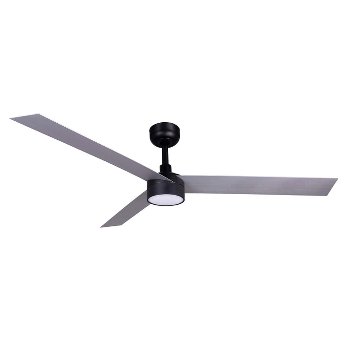 Ventilateur de plafond Cruiser 160 cm aux pales aluminium avec lumière LED opale de Faro Barcelona