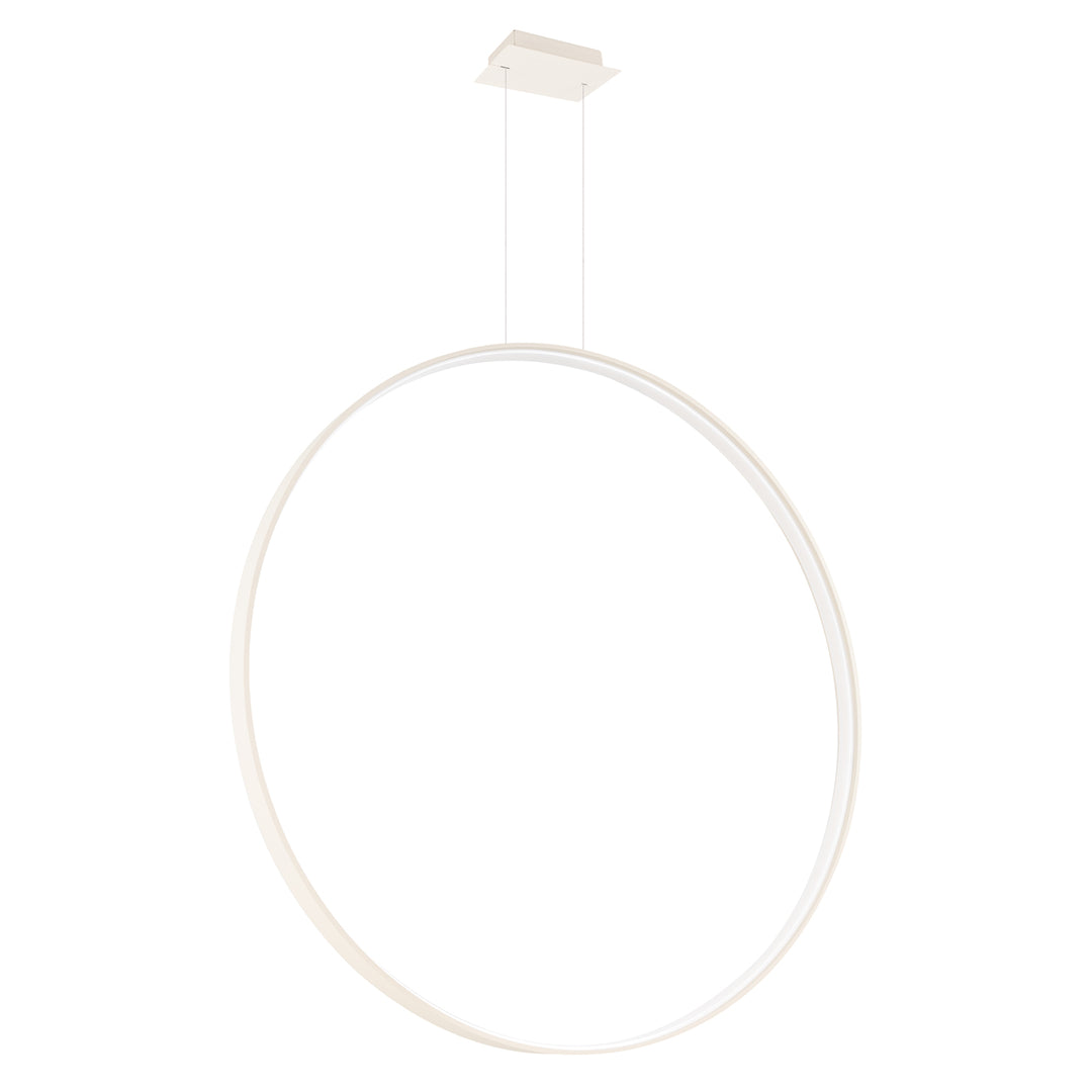 Suspension anneau RIO beige vue d'ensemble