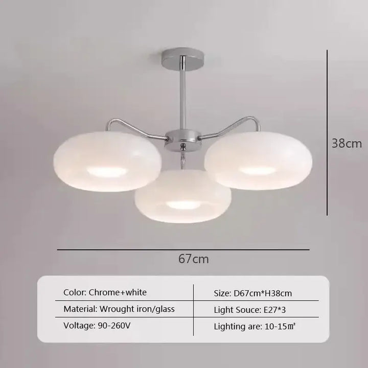 Retro ceiling light Bedroom Dining Room Antique Orange glass light France Style Medieval dining room Bauhaus yellow