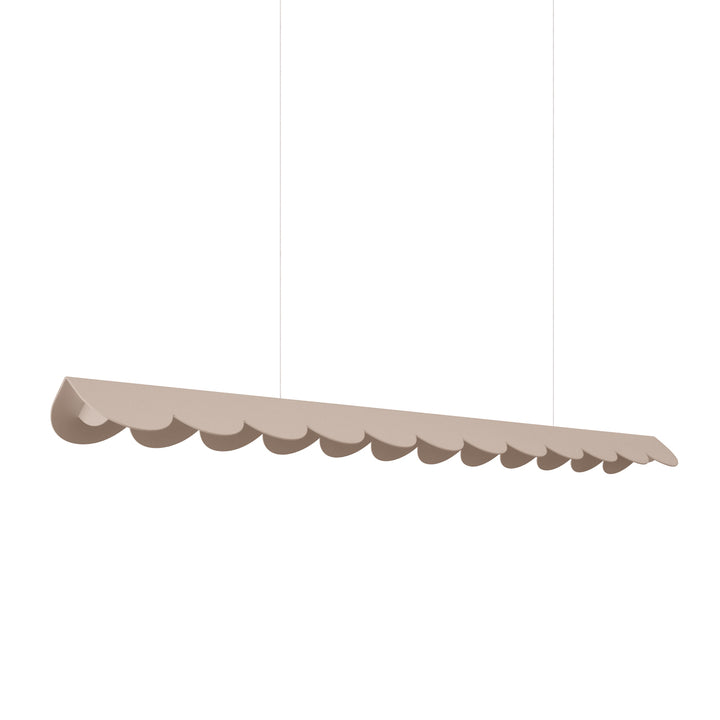 Suspension BISCUIT taupe vue d'ensemble