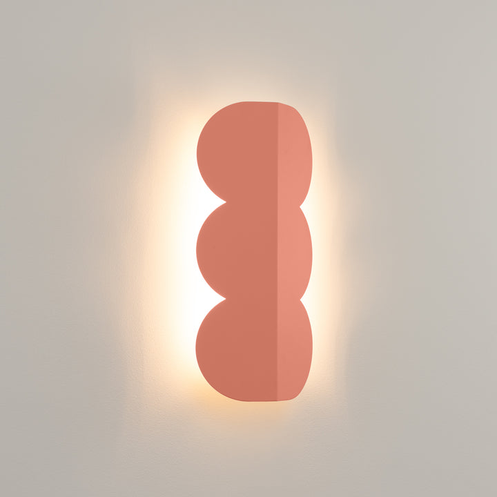 BISCUIT peach wall light
