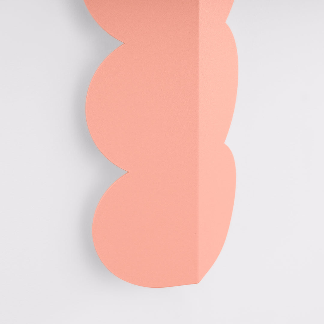 BISCUIT peach wall light