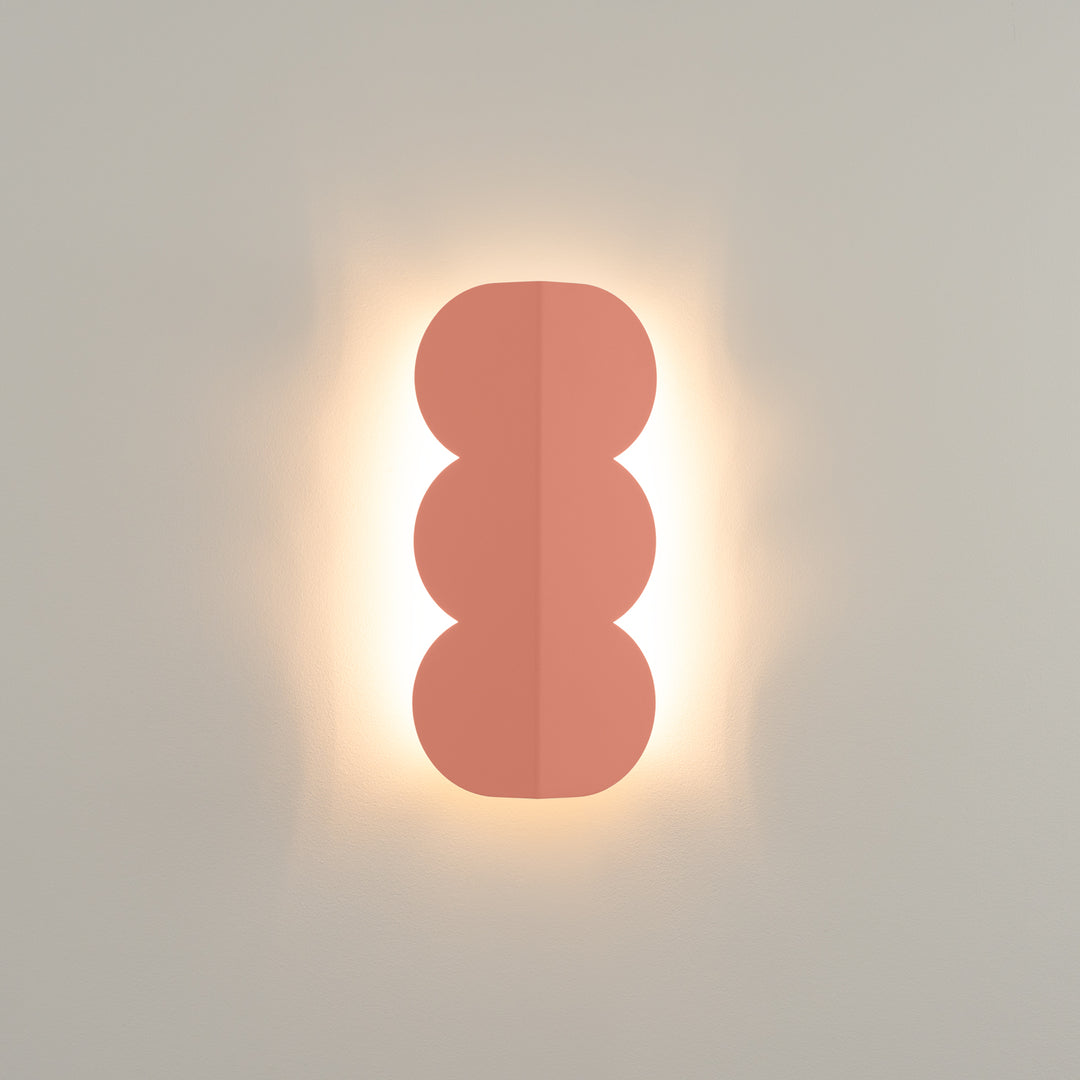 BISCUIT peach wall light