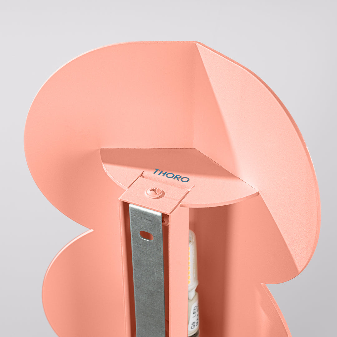 BISCUIT peach wall light